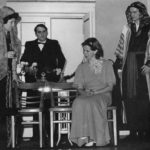 L/R Barbara Singleton (Beatrice Lacy), Jim Howson, The Estate Manager (Frank Crawley), Mrs De Winter (Jane Douglas) And Geoffrey Hall (Major Giles Lacy)