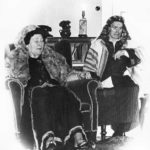 Beatrice Lacy, Max's sister (Barbara Singleton) and her husband Major Giles Lacy (Geoffrey Hall)