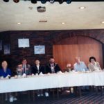 Top Table: L/R Michael Shipley, Grace Elliot, Geoff Hool, Mayor & Mayoress Of Workington Tony Cunningham (Mayor Of Workington), Geoff Elliot, Peggy Childs And Ron Dickens