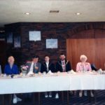 Top Table: L/R Michael Shipley, Grace Elliot, Geoff Hool, Mayor & Mayoress Of Workington Tony Cunningham (Mayor Of Workington), Marjorie Hool, Peggy Childs